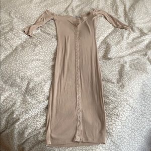 Fashion Nova off shoulder bodycon dress